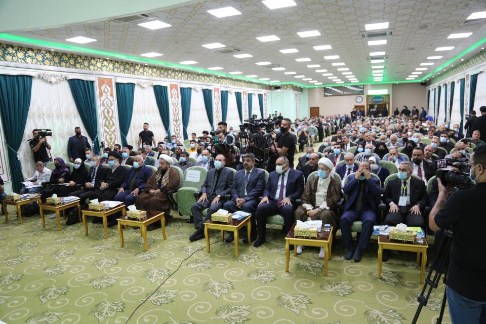 تقرير فوتوغرافي ... مؤتمر زيارة الأربعين العلمي الدولي الخامس لعام 1443 هـ والذي نظمه مركز كربلاء للدراسات والبحوث