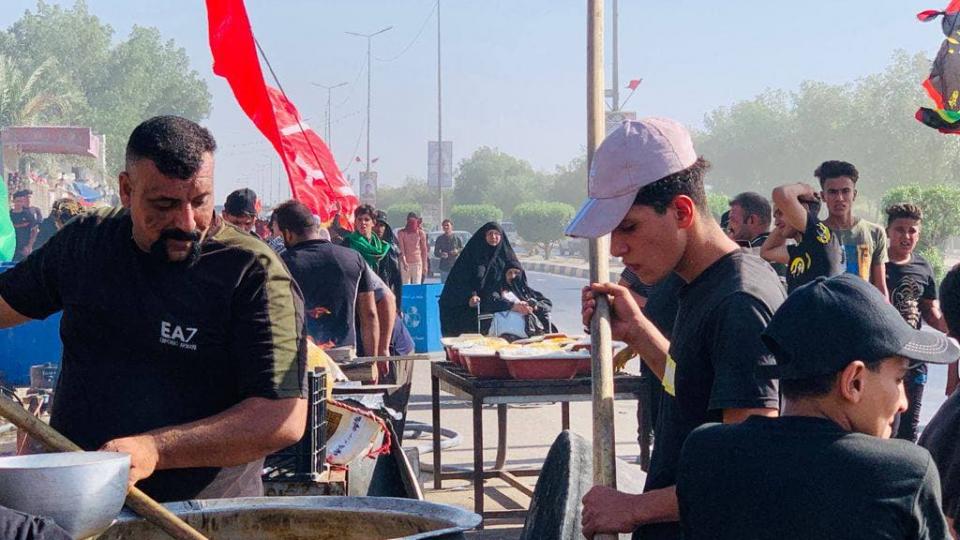 كثافة الزائرين تتصاعد .. و طريق يا حُسين مؤمن امنياً وخدمياً