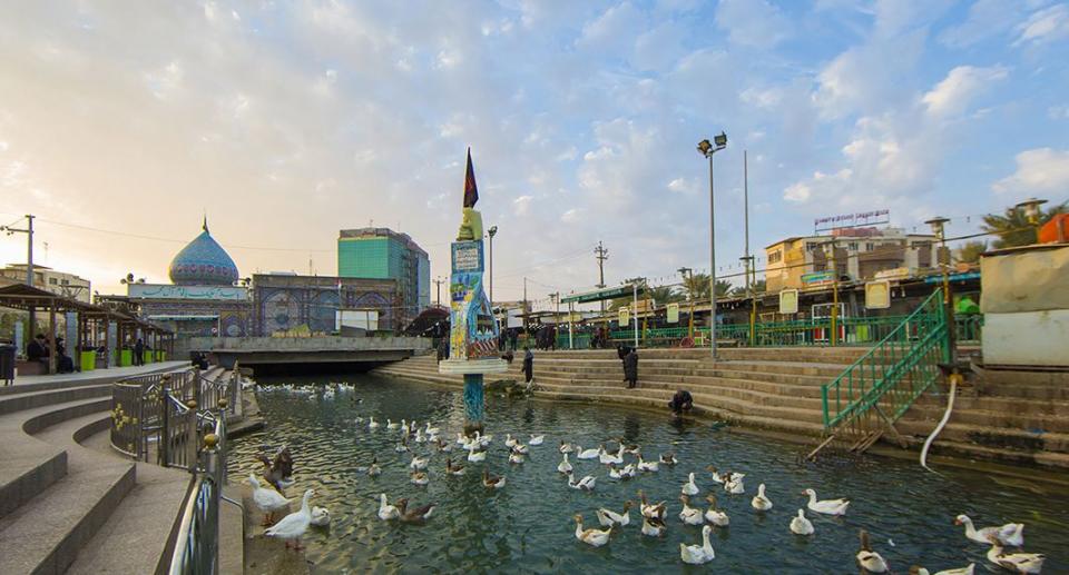 بحث علمي باستخدام الصور الفضائية القديمة والحديثة عن نهر العلقمي بمشاركة باحث بريطاني