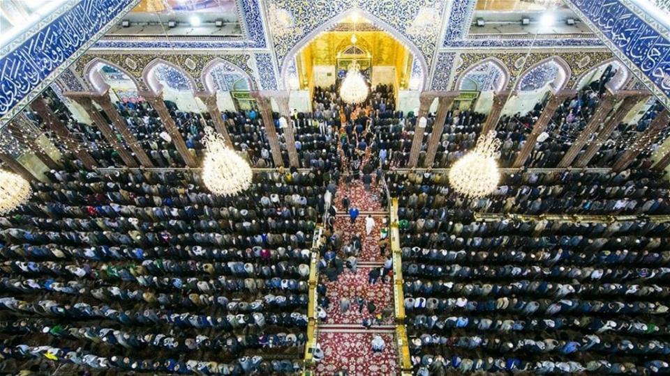 العتبة الحسينية تعلن عودة صلاة الجماعة في الصحن الحسيني الشريف