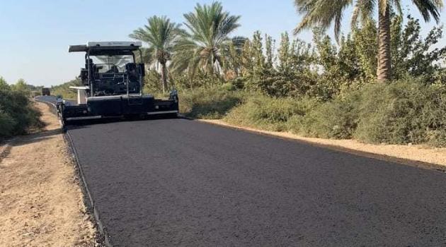 طرق وجسور كربلاء تعلن تأهيلها لخمسةِ شوارع مهمة في قضاء عين التمر