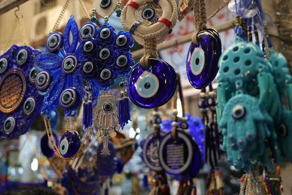 Inside a workshop for traditional talismans in Karbala holy city