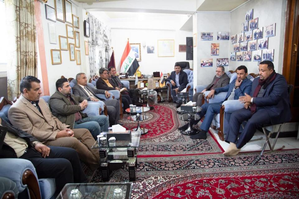 ادارة مركز كربلاء تستقبل وفد الكلية التربوية المفتوحة / فرع النجف الاشرف