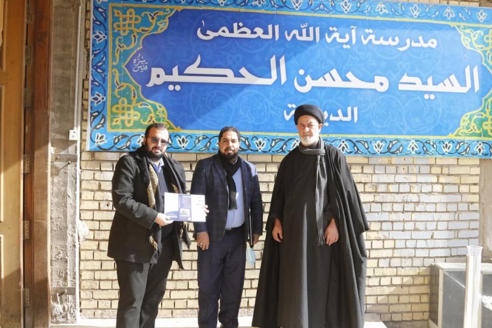 شعبة العلاقات العامة والاعلام في مركز كربلاء تجري جولة ميدانية لمدارس دينية متعددة في النجف الاشرف