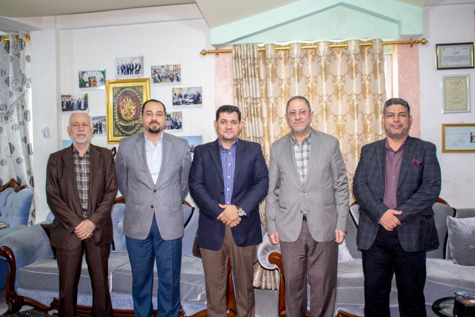 مركز كربلاء للدراسات والبحوث يستقبل وفد جامعة كربلاء