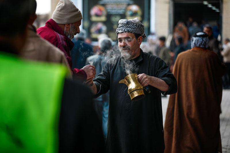بالصور || عدد المواكب الخدمية المشاركة بذكرى استشهاد الإمام الهادي (عليه السلام)