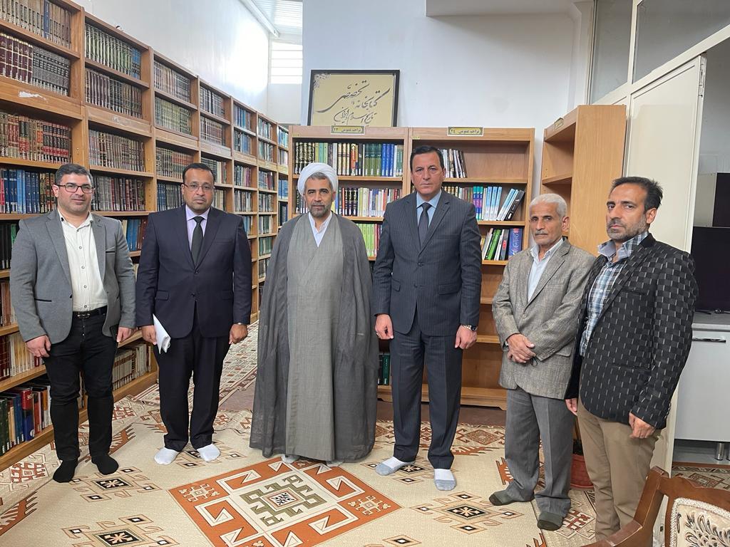 مكتبة تاريخ الاسلام وإيران تستقبل وفد مركز كربلاء للدراسات والبحوث