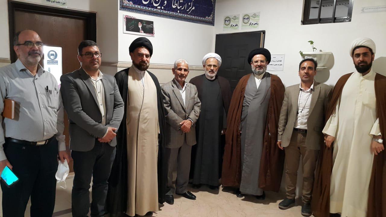 معاون مدير المركز للشؤون العلمية يلتقي رئاسة القسم الثقافي لمركز زيارة الأربعين في إيران