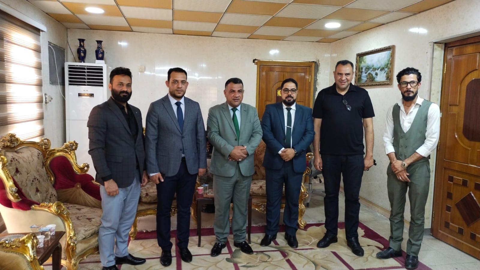 وفد مركز كربلاء للدراسات والبحوث يزور كلية التربية في جامعة ميسان