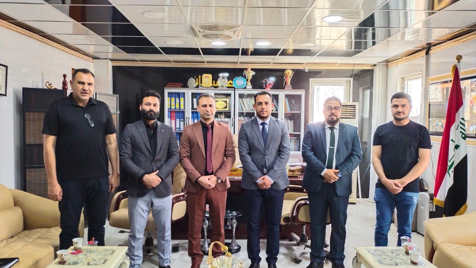 كلية العلوم السياسية في جامعة ميسان تستقبل وفد مركز كربلاء للدراسات والبحوث