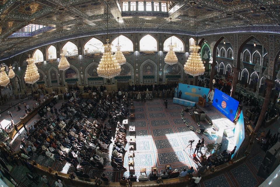 بدعوةٍ كريمة .. مركز كربلاء للدراسات والبحوث يشارك في حضور انطلاق فعاليات المسابقة القرآنية الدولية في الحرم الحسيني المطهر