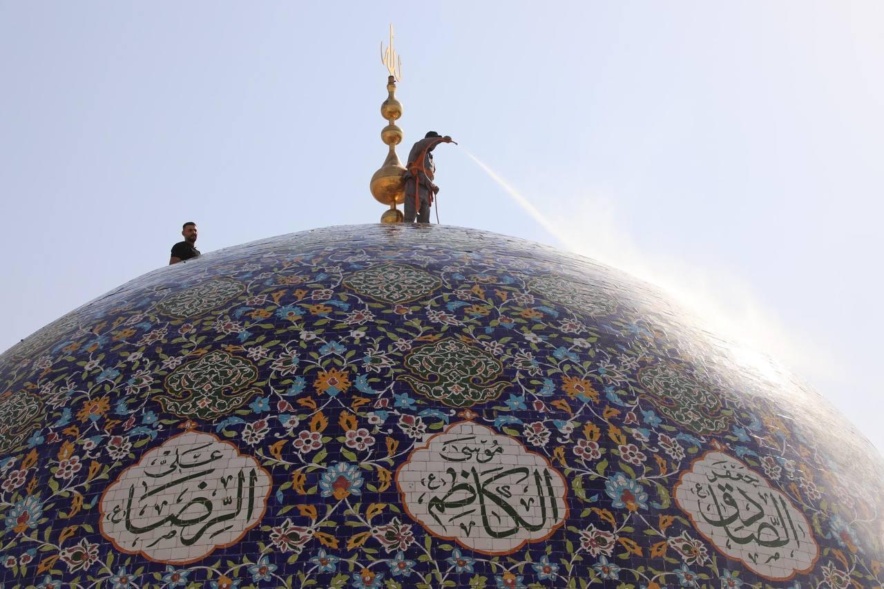 بالصور || مدينة سيد الاوصياء العصرية للزائرين تستعد لاستقبال زائري المولى ابي عبد الله الحسين عليه السلام في الزيارة الاربعينية