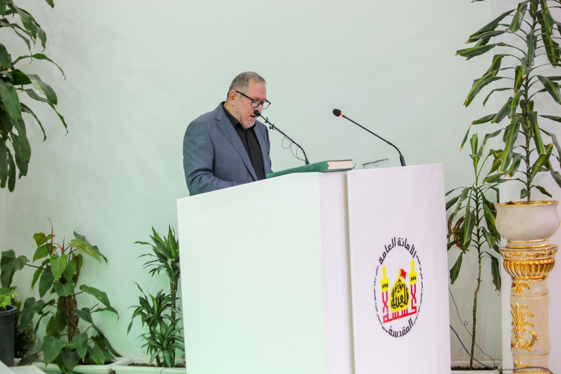 صوت .. تغطية اذاعة الروضة الحسينية المباركة للمؤتمر العلمي الدولي السادس لزيارة الاربعين المباركة