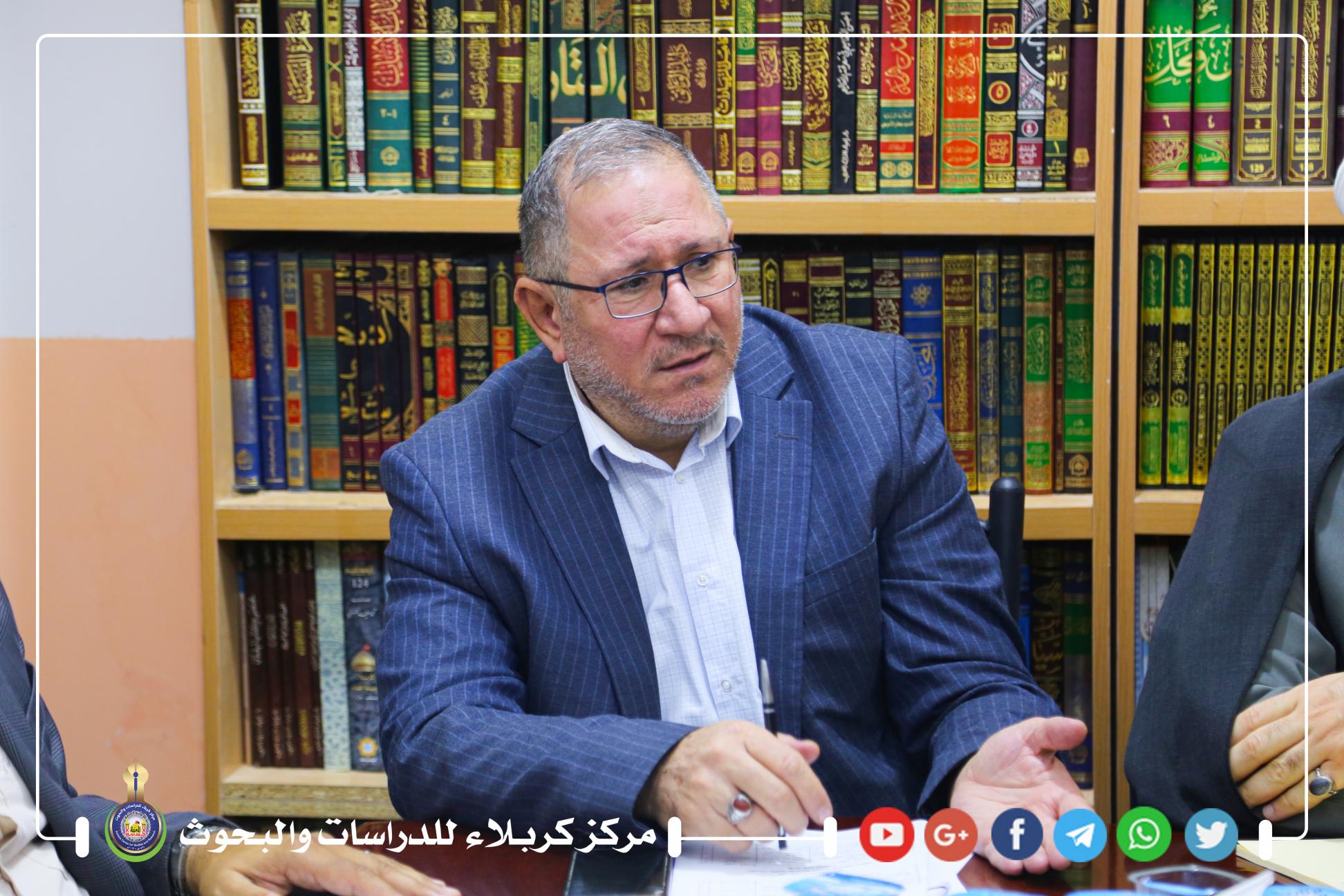 الهيأة الاستشارية لمركز كربلاء تعقد اجتماعها الدوري لمناقشة تحضيرات مؤتمر الميرزا محمد تقي الشيرازي