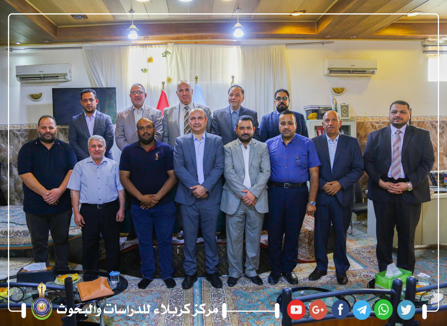 الاستمطار الصناعي ومخاطر الانخفاض في معدلات الغطاء النباتي .. اهم المحاور في ندوة نظمها مركز كربلاء للدراسات والبحوث
