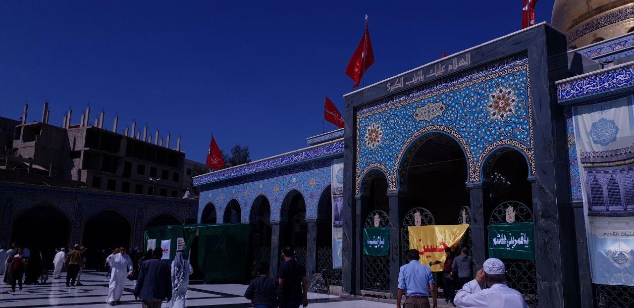 صور حصرية .. بدء توافد المؤمنين الى مرقد السيدة زينب عليها السلام تزامناً مع حفل افتتاح الشباك الجديد مساء اليوم