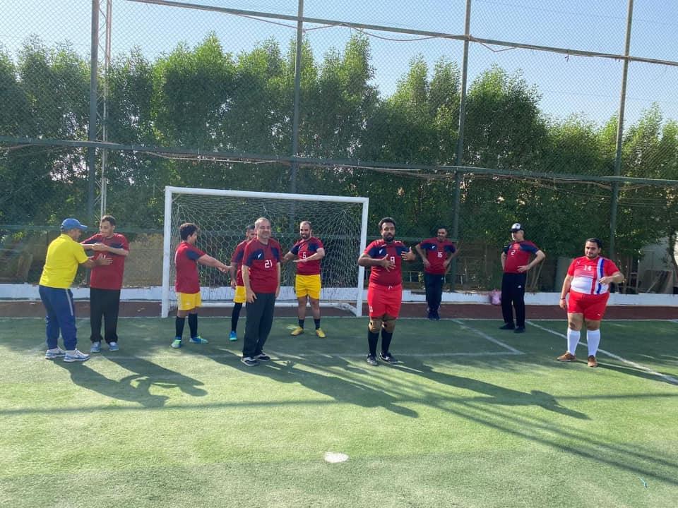 في كربلاء ..  تشكيل أول فريق كرة قدم للمكفوفين!