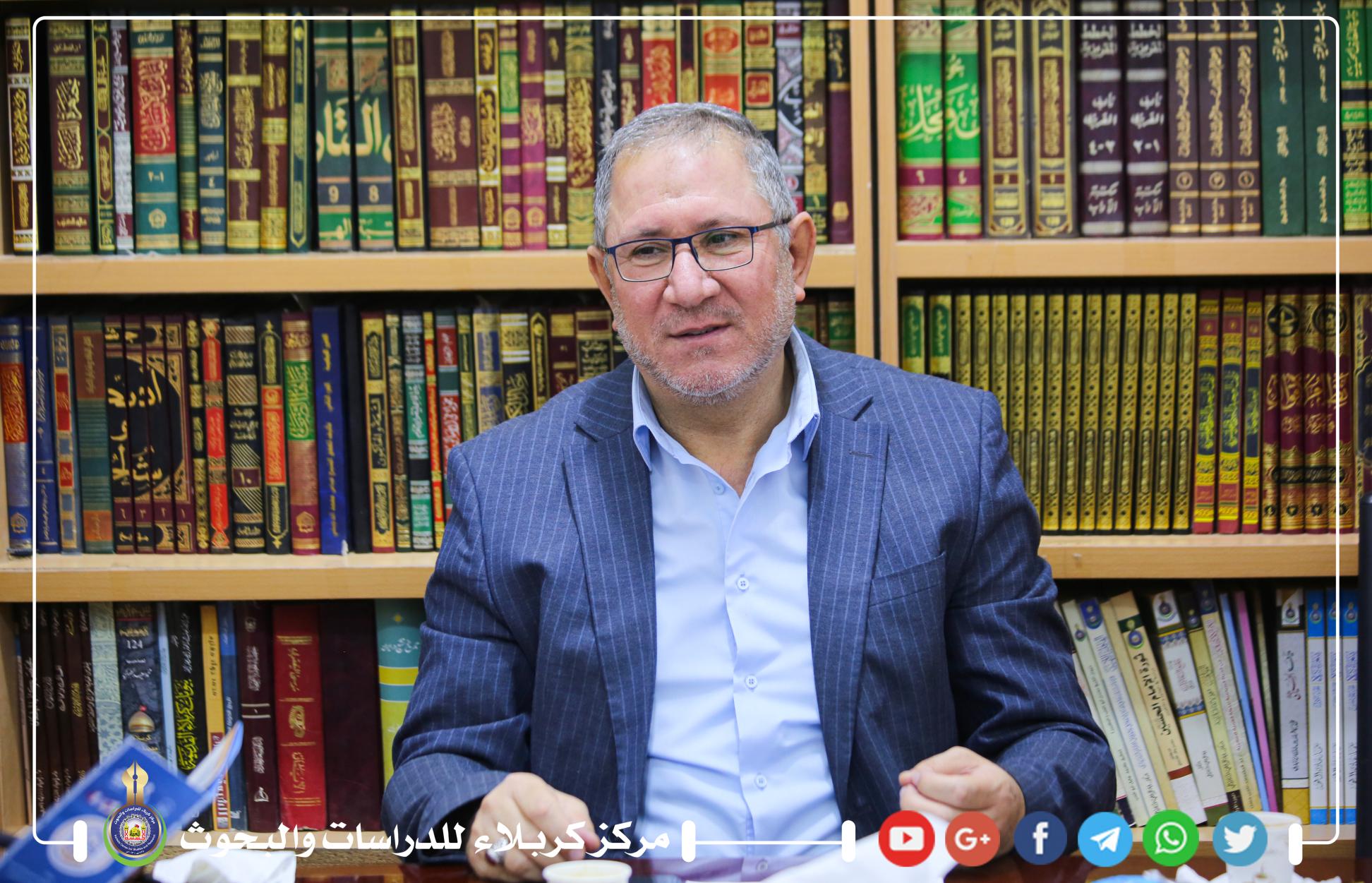 لمناقشة تحضيرات مؤتمر احياء تراث علماء كربلاء العالمي الثالث .. إدارة مركز كربلاء تعقد اجتماعها الدوري