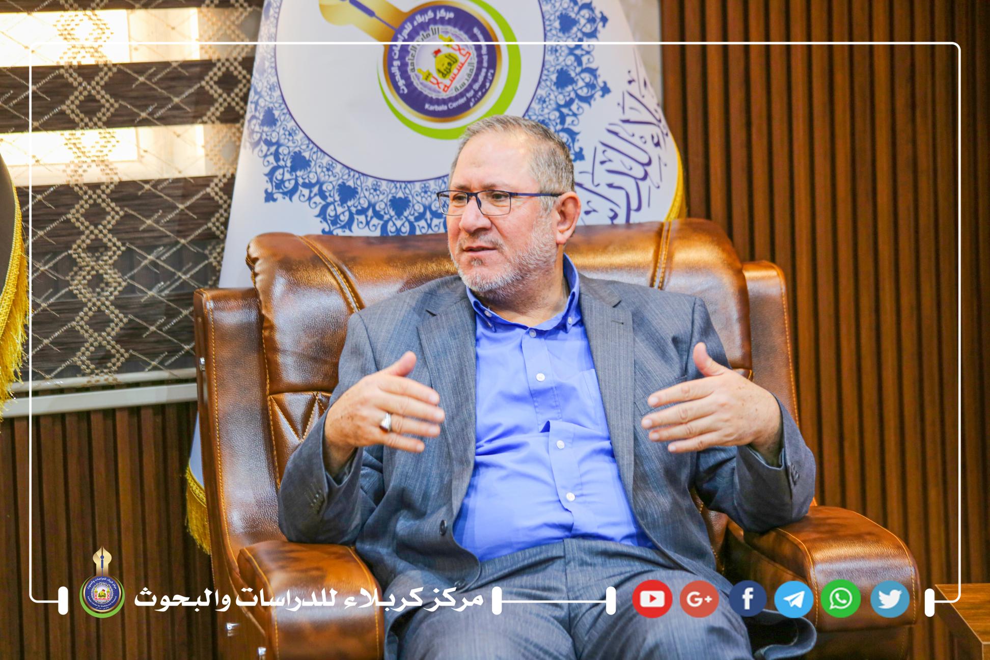 تمهيدا لنسختهِ السابعةِ . . مركزُ كربلاءَ للدراساتِ والبحوثِ يعقدُ اجتماعا لمناقشةِ المؤتمرِ العلميِ الدوليِ لزيارةِ الأربعينَ