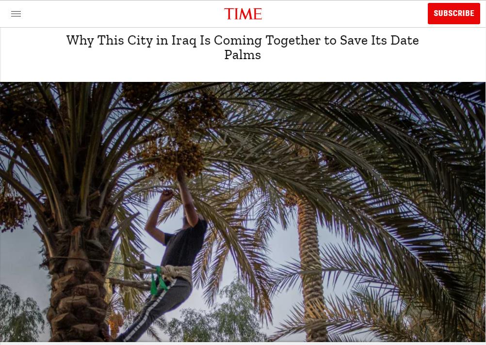 أحد ضيوف مؤتمر الأربعين المقام من قبل المركز ينشر تقريراً صحفياً عن العتبة الحسينية المقدسة في مجلة "تايم" العالمية!!