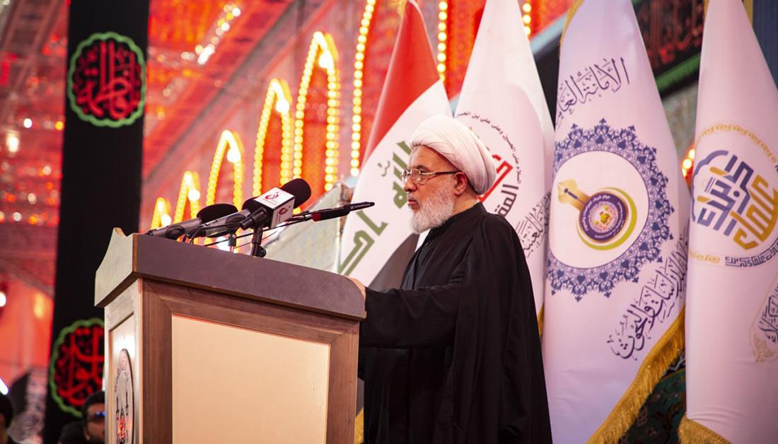سماحة الشيخ عبد المهدي الكربلائي : هناك تقارب بين مرجعية الشيخ الشيرازي والسيد السيستاني في بناء نظام سياسي يعبر عن ارادة الشعب