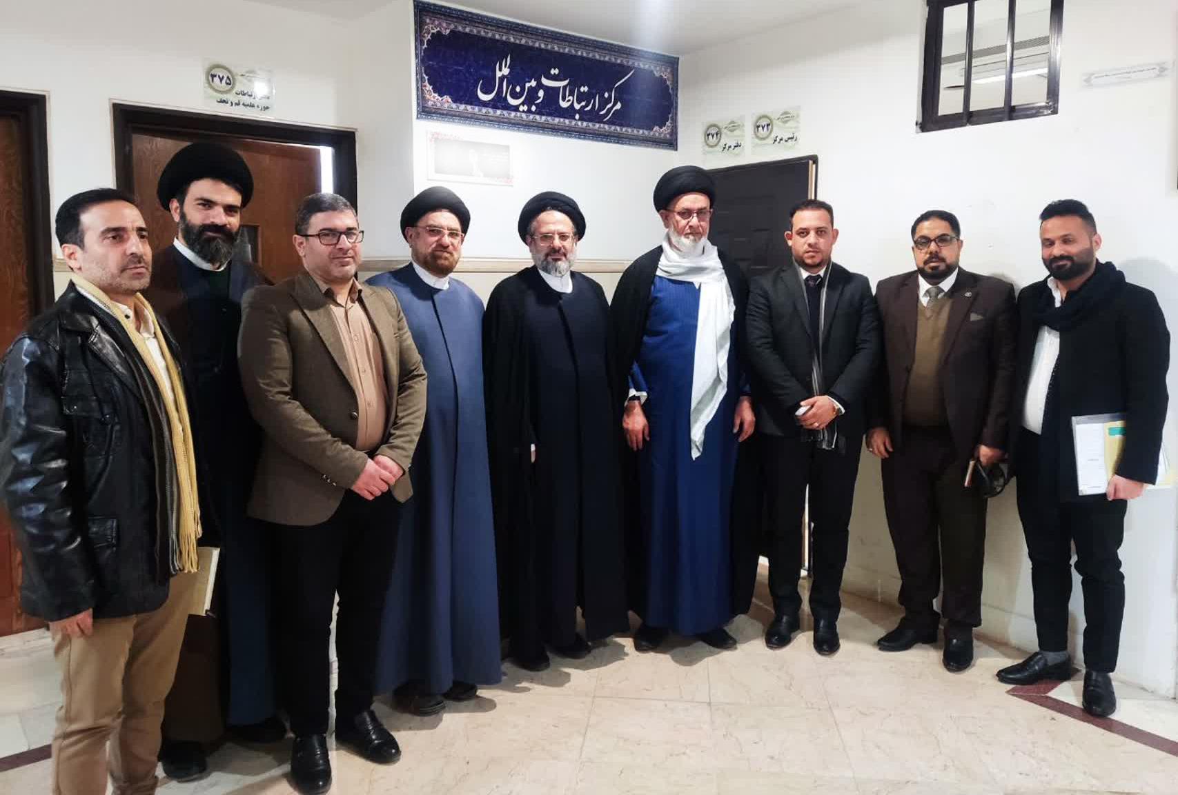 معاونية الحوزات العلمية في مدينة قم المقدسة تستقبل وفد مركز كربلاء للدراسات والبحوث