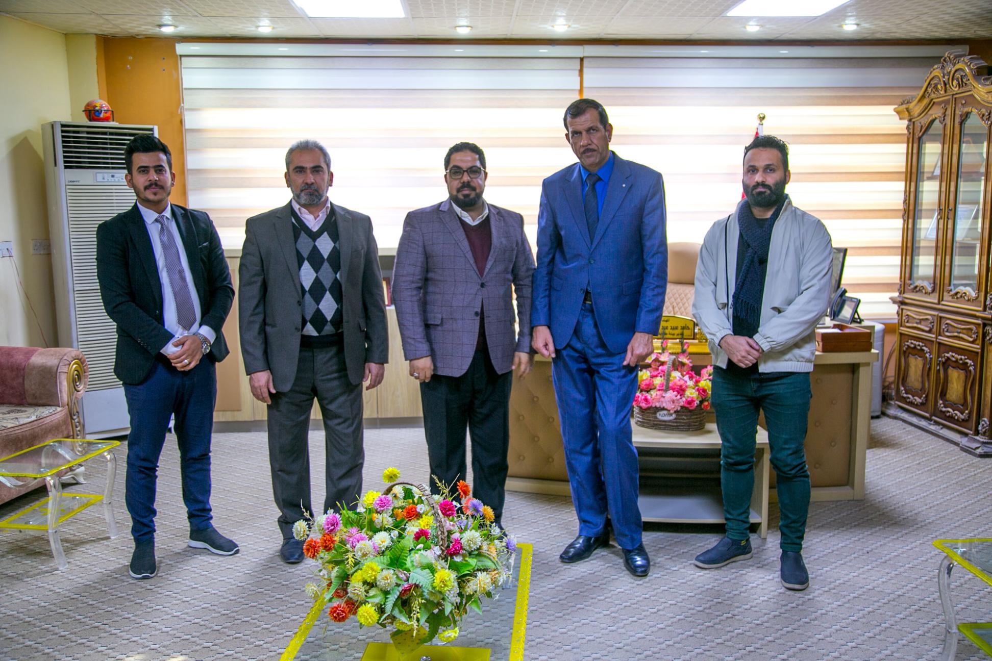 للنهوض بالواقع البيئي في المحافظة .. وفد مركز كربلاء للدراسات والبحوث في ضيافة مديرية بيئة كربلاء المقدسة