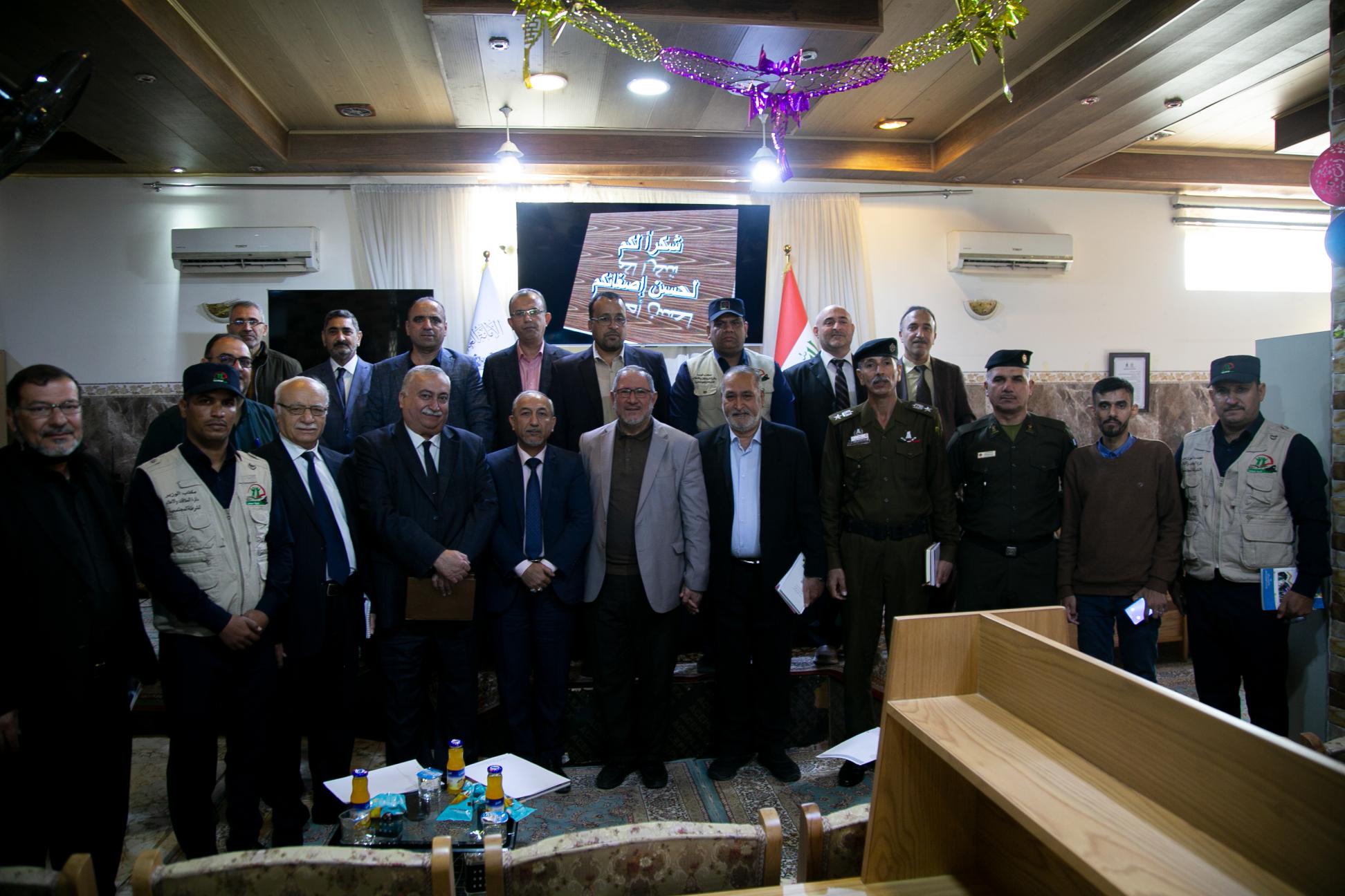 مركز كربلاء للدراسات والبحوث ينظم ندوة علمية بعنوان الآثار البيئية في الزيارة الاربعينية