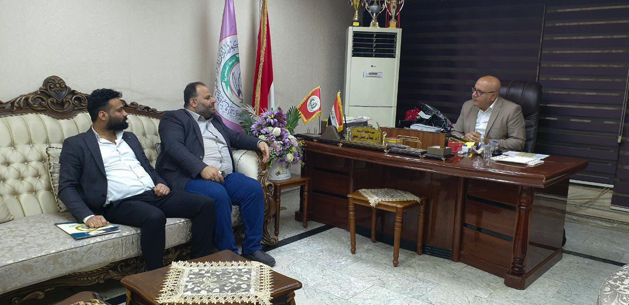 وفد مركز كربلاء للدراسات والبحوث يزور الجامعة المستنصرية