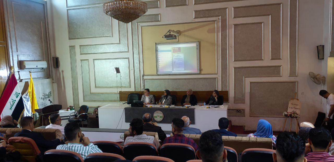 وفد مركز كربلاء للدراسات والبحوث يحضر الندوة العلمية الموسومة (احزمة الفقر في المدينة العراقية المعاصرة: التحديات الاجتماعية والبيئية)