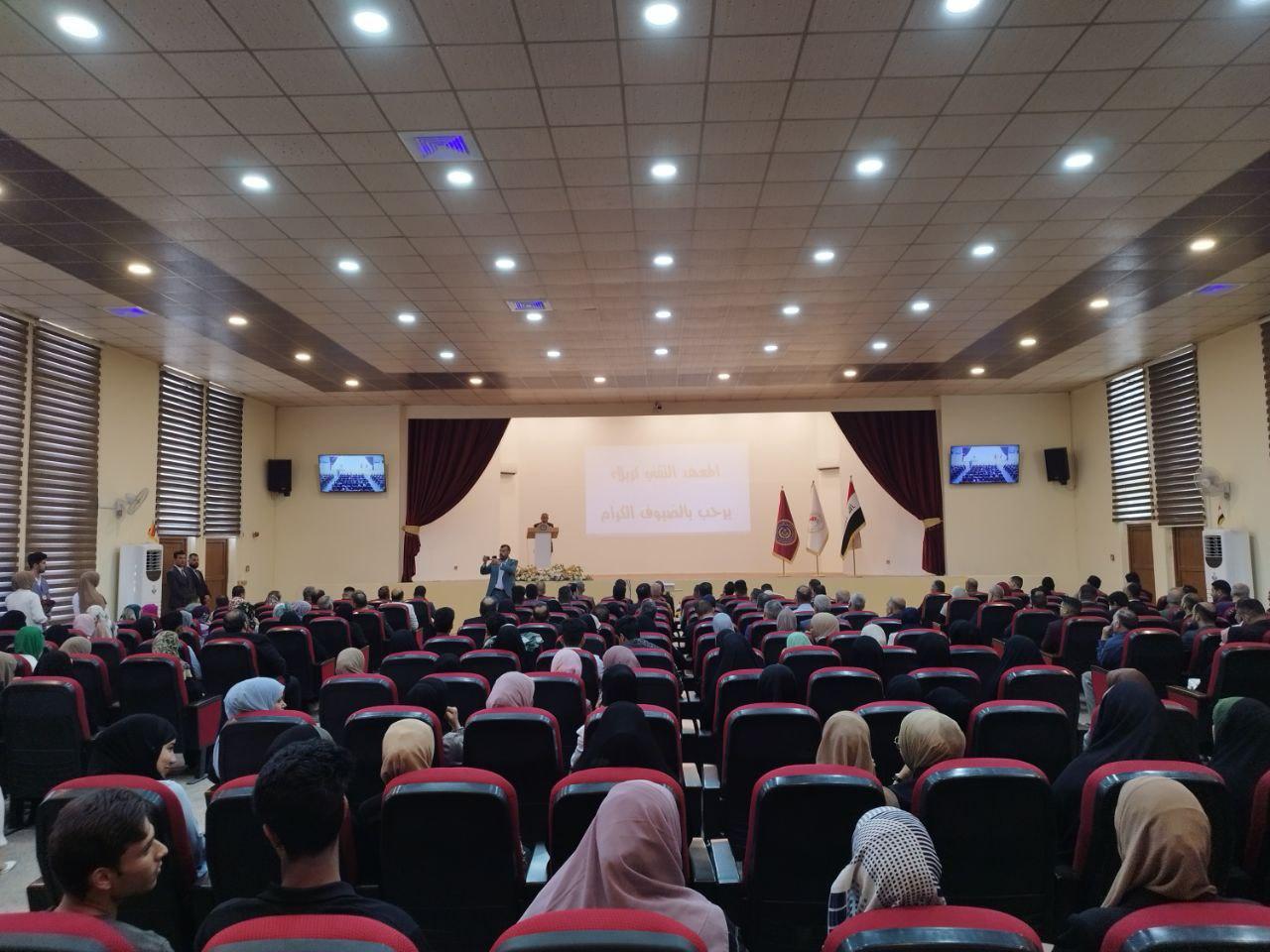 وفد مركز كربلاء للدراسات والبحوث يحضر مهرجان (صديق البيئة) في نسخته الثاني عشر