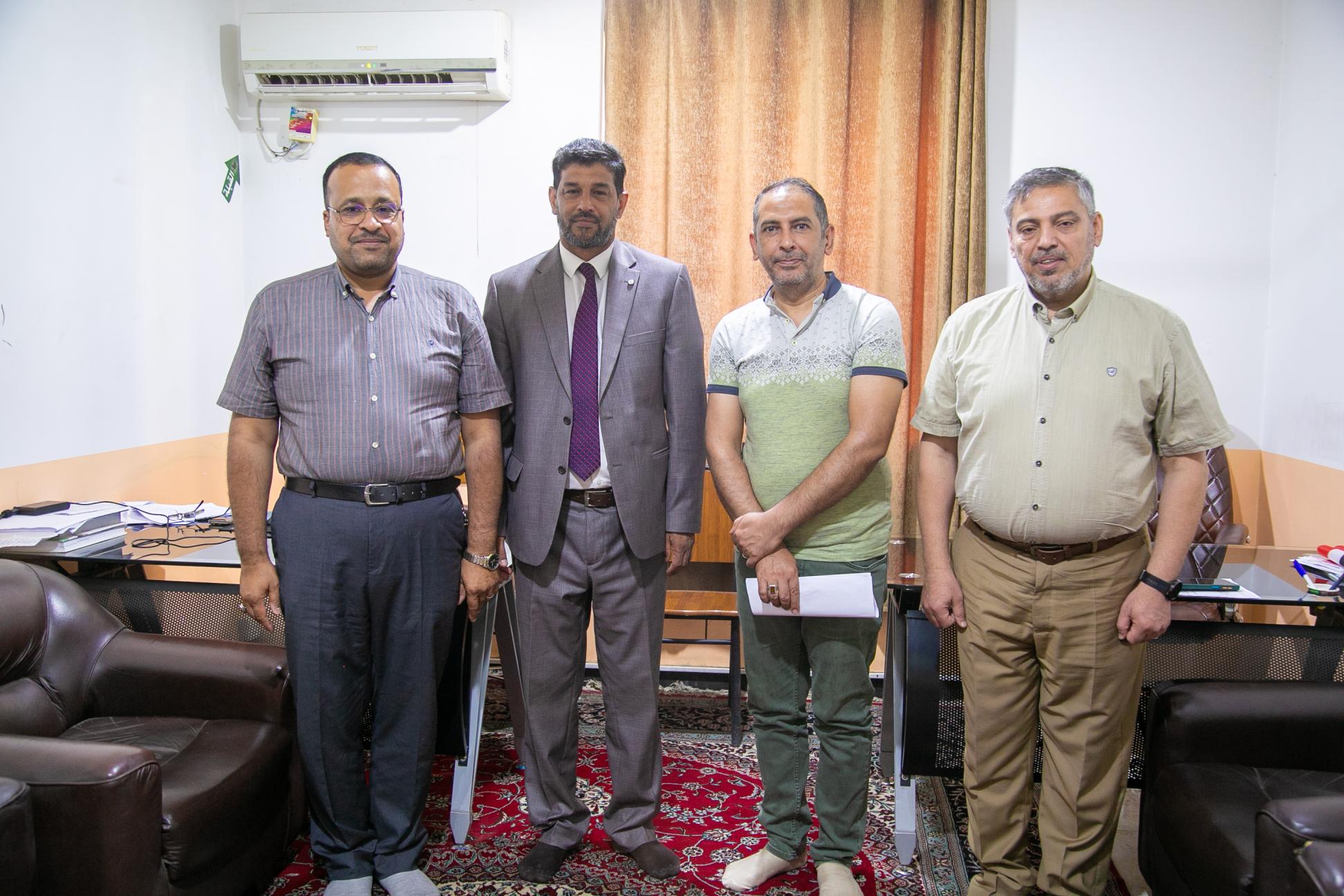 مركز كربلاء للدراسات والبحوث يستقبل وفد مركز الدراسات الاستراتيجية في جامعة كربلاء