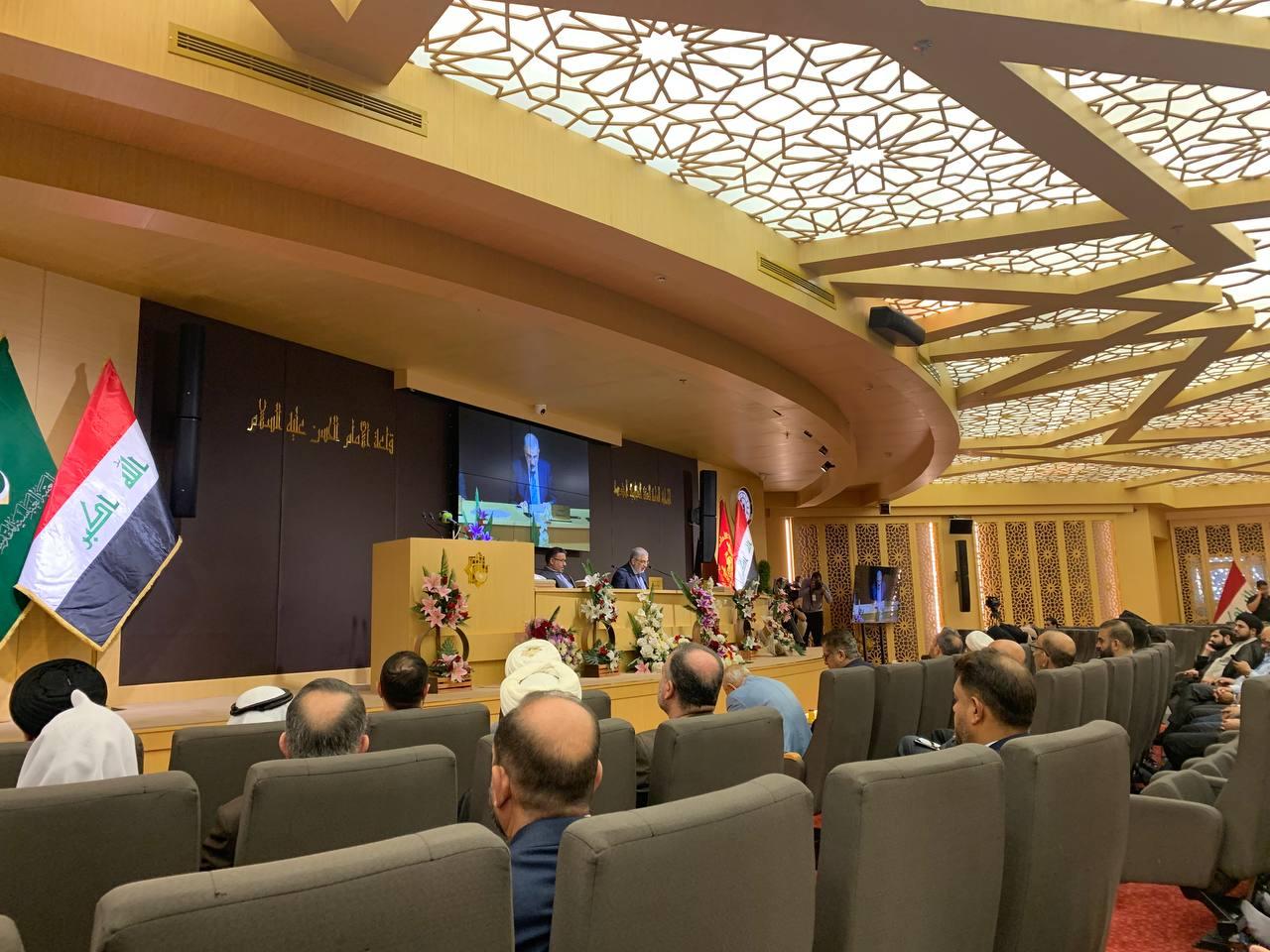 وفد مركز كربلاء للدراسات والبحوث يحضر ندوة العلمية الموسومة، (مقتطفات من تراث السيد حسن الصدر الكاظمي)