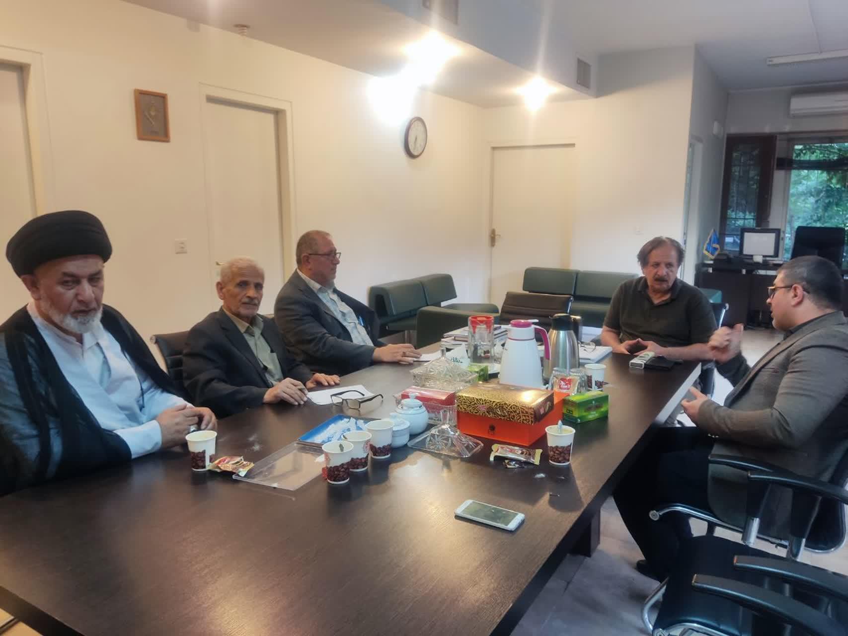 إدارة مركز كربلاء للدراسات والبحوث تلتقي المخرج الإيراني مجيد مجيدي استعداداً لإنتاج فيلم عن زيارة الأربعين المباركة
