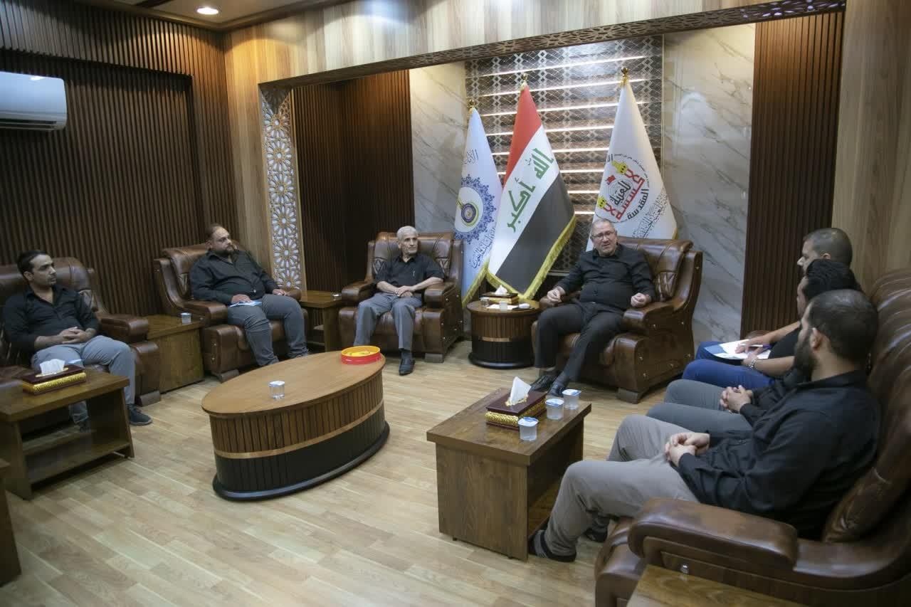 جلسه مدیریت مرکز با کارکنان بخش فنی