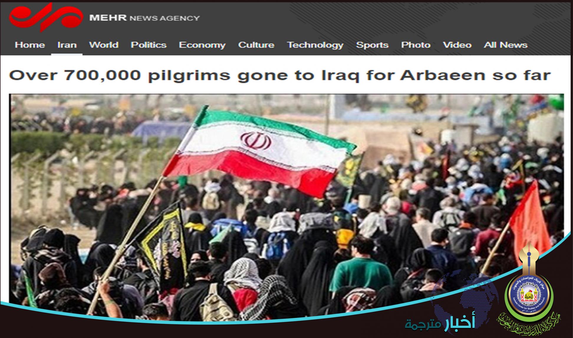 إحصاءات: أكثر من (700,000) زائر أجنبي وصلوا إلى العراق حتى الآن