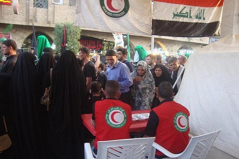 الهلال الأحمر: نشر أكثر من (2000) مسعف خلال زيارة الأربعين