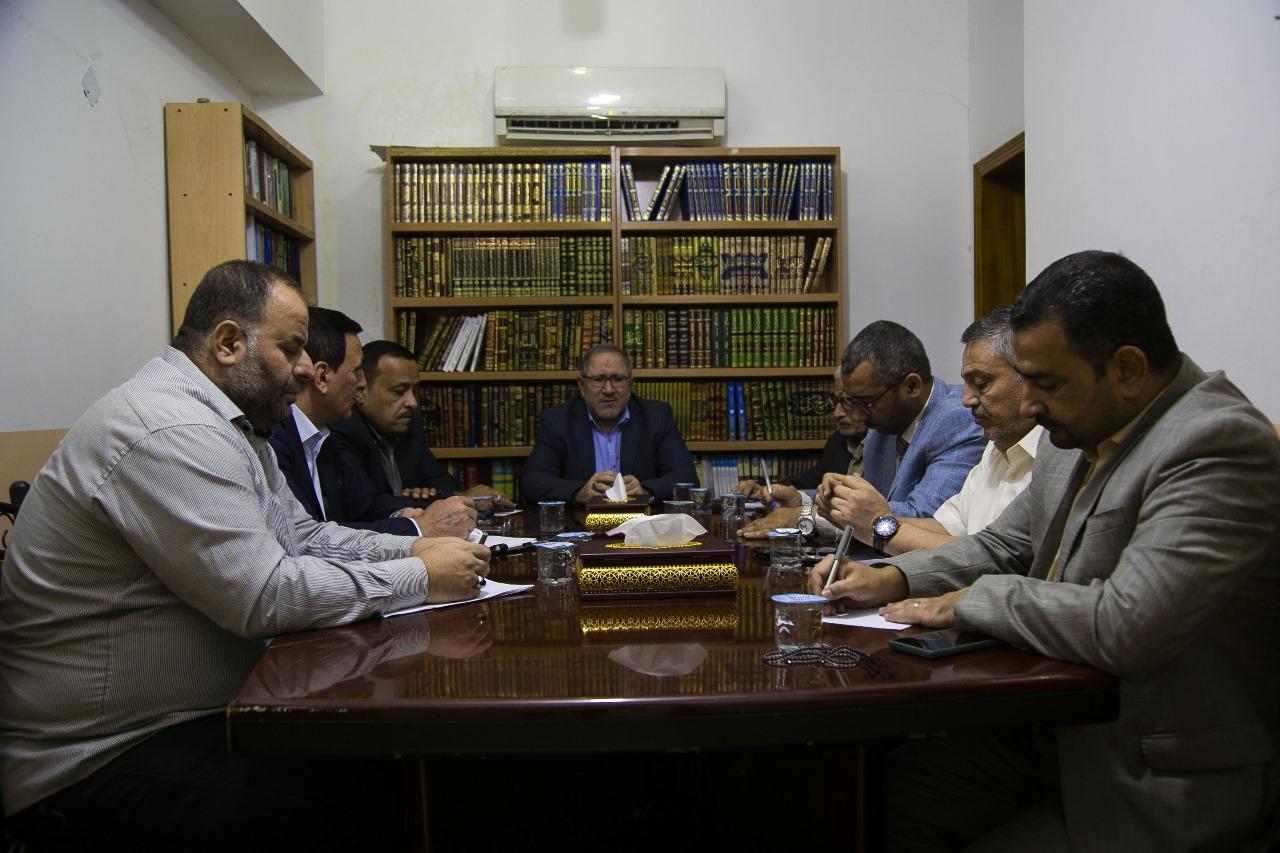 الهيأة الاستشارية لمركز كربلاء للدراسات والبحوث تعقد اجتماعها الدوري لمناقشة الخطط العلمية والعملية المستقبلية للمركز