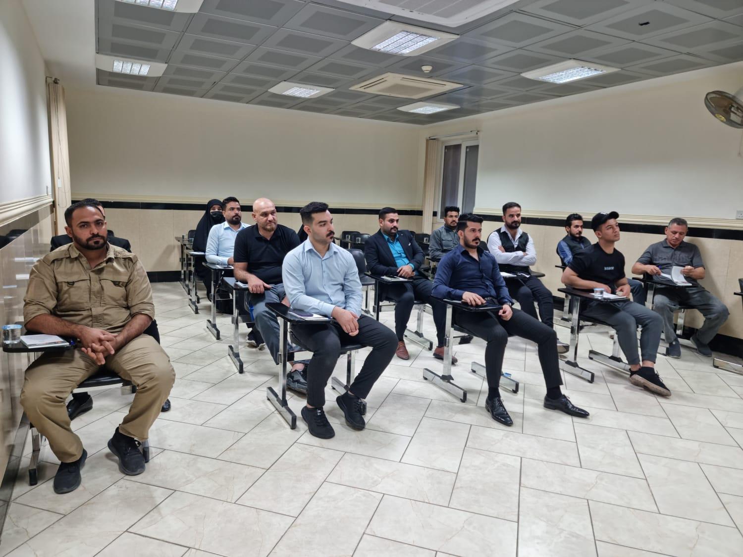 برعاية العتبة المقدسة.. مشاركة منتسبي مركز كربلاء في البرنامج التأهيلي