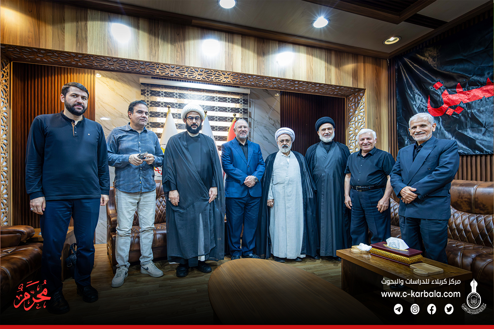 الذكاء الاصطناعي على طاولة البحث بين مركز كربلاء وجامعة المصطفى العالمية