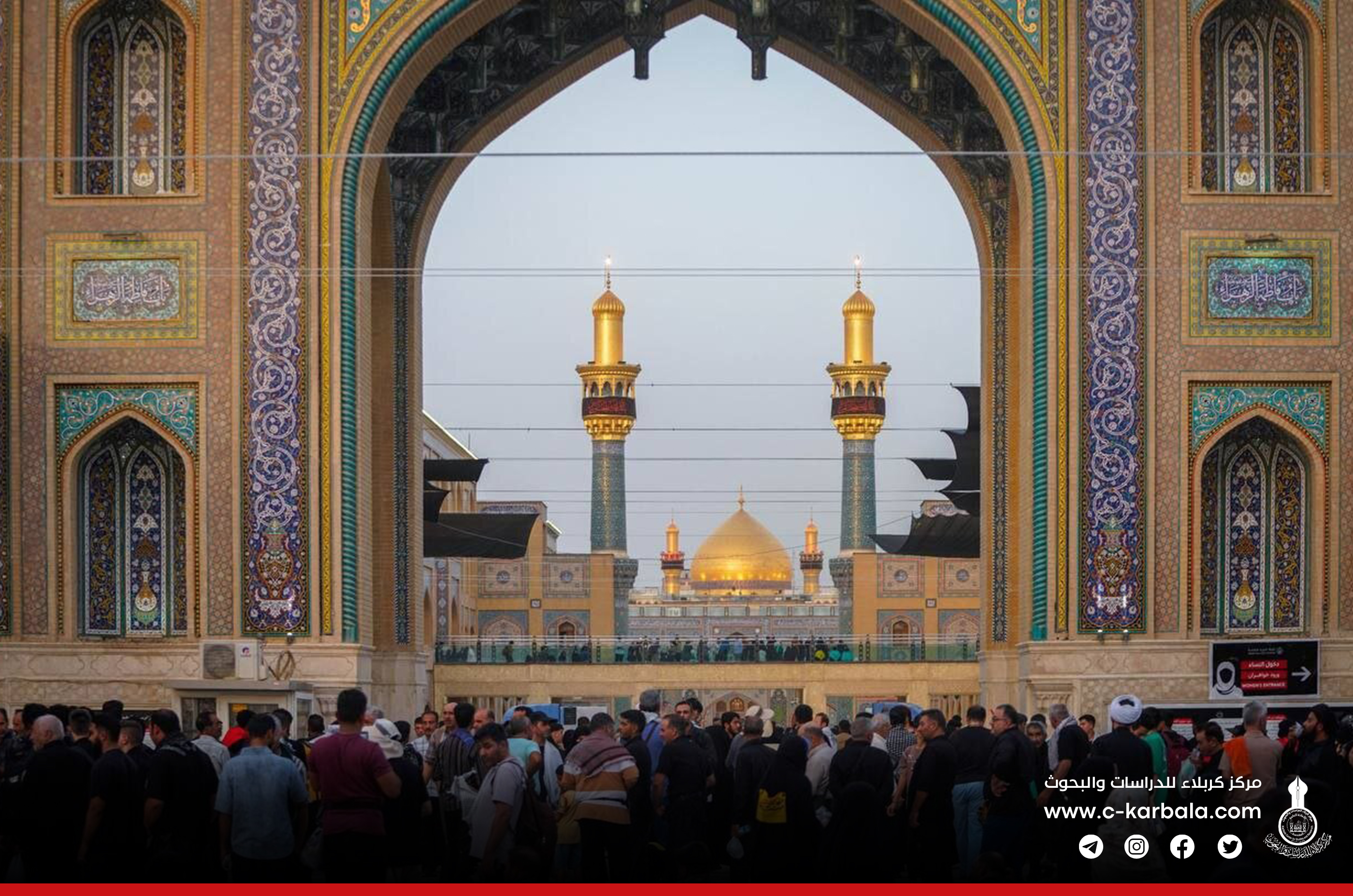 بالصور... النجف الأشرف تفتتح درب الولاء وحشود الزائرين تكتب مقدمة ملحمة الأربعين