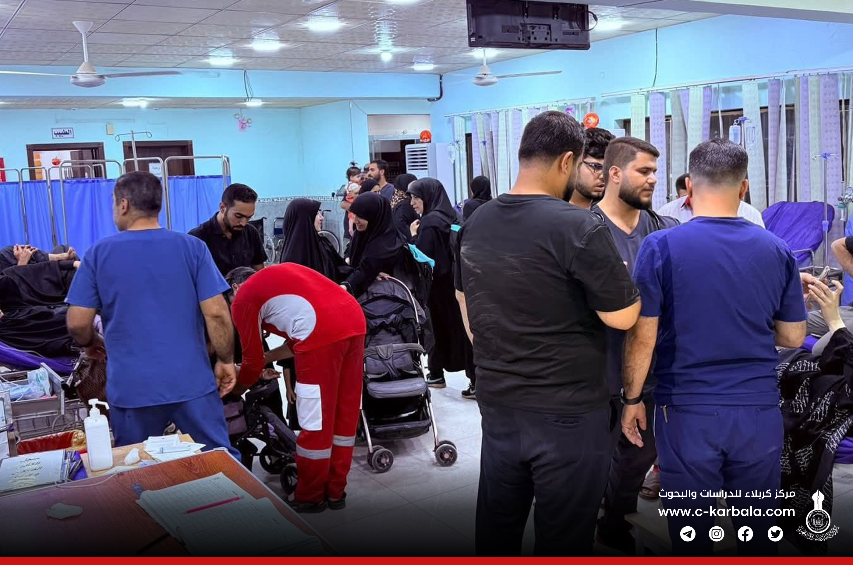 بالصور... ديالى تُعلن الجاهزية التامة لاستقبال زوار الأربعين بخطة طبية متكاملة