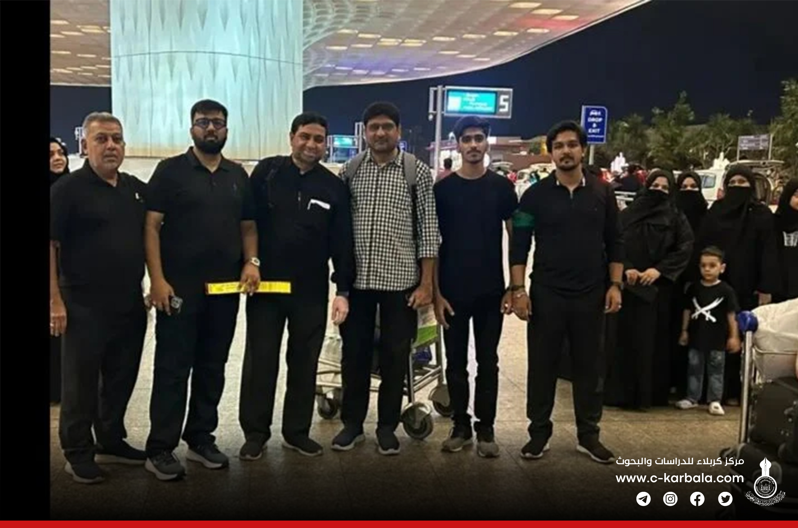 منارات العشق الحسيني تضيء دروب الزوار القادمين من مومباي الهندية