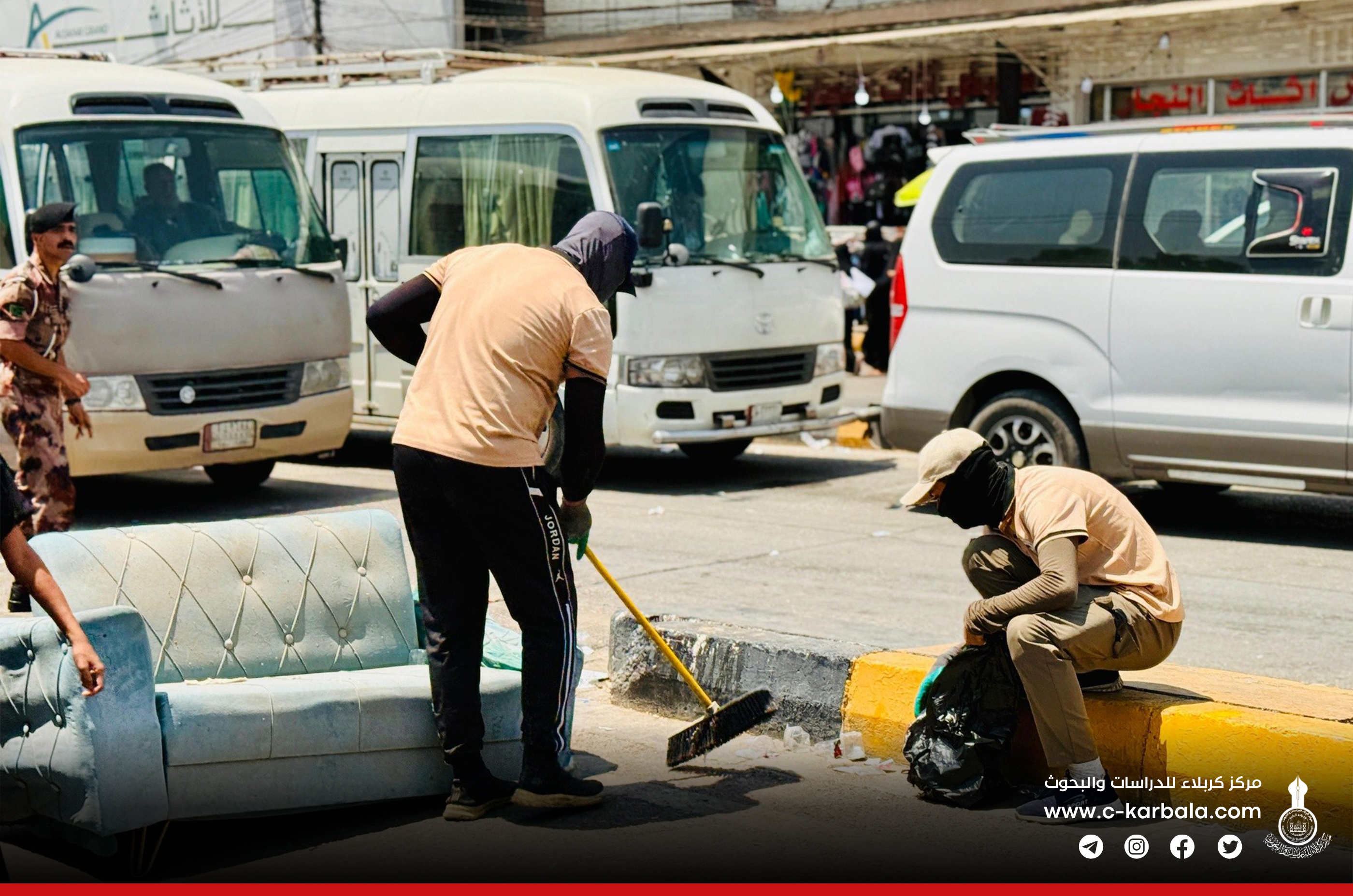 بـ (2300) موظف و(6000) عامل... كربلاء تنفذ أضخم خطة خدمية لزيارة الأربعين