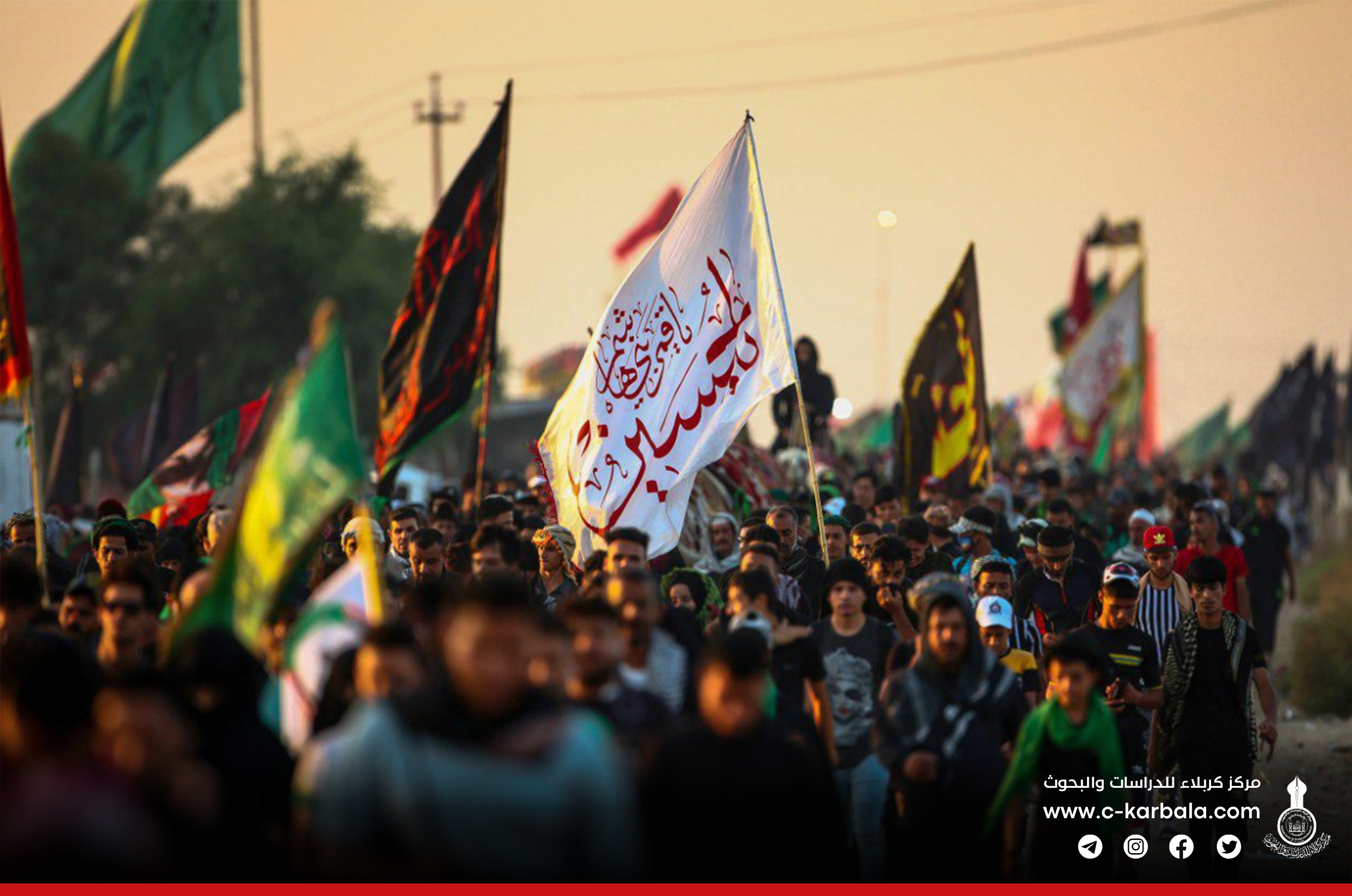 أكثر من 21 مليون زائر في أربعين الإمام الحسين (ع) لعام 1447هـ / 2025م