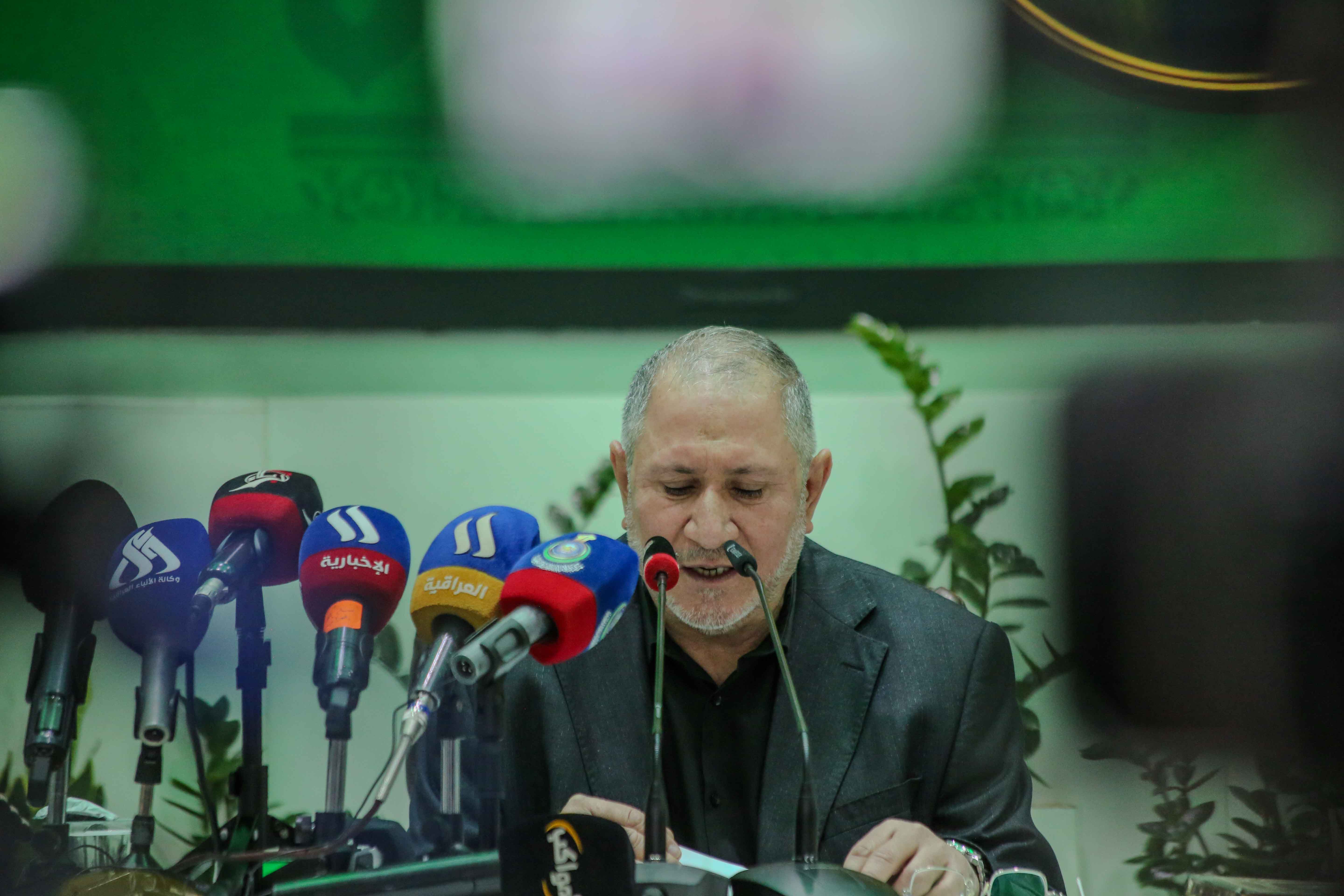 إنطلاق الكلمة الافتتاحية لمدير المؤتمر، مدير مركز كربلاء للدراسات والبحوث في العتبة الحسينية المقدسة، الأستاذ الحاج عبد الأمير القريشي