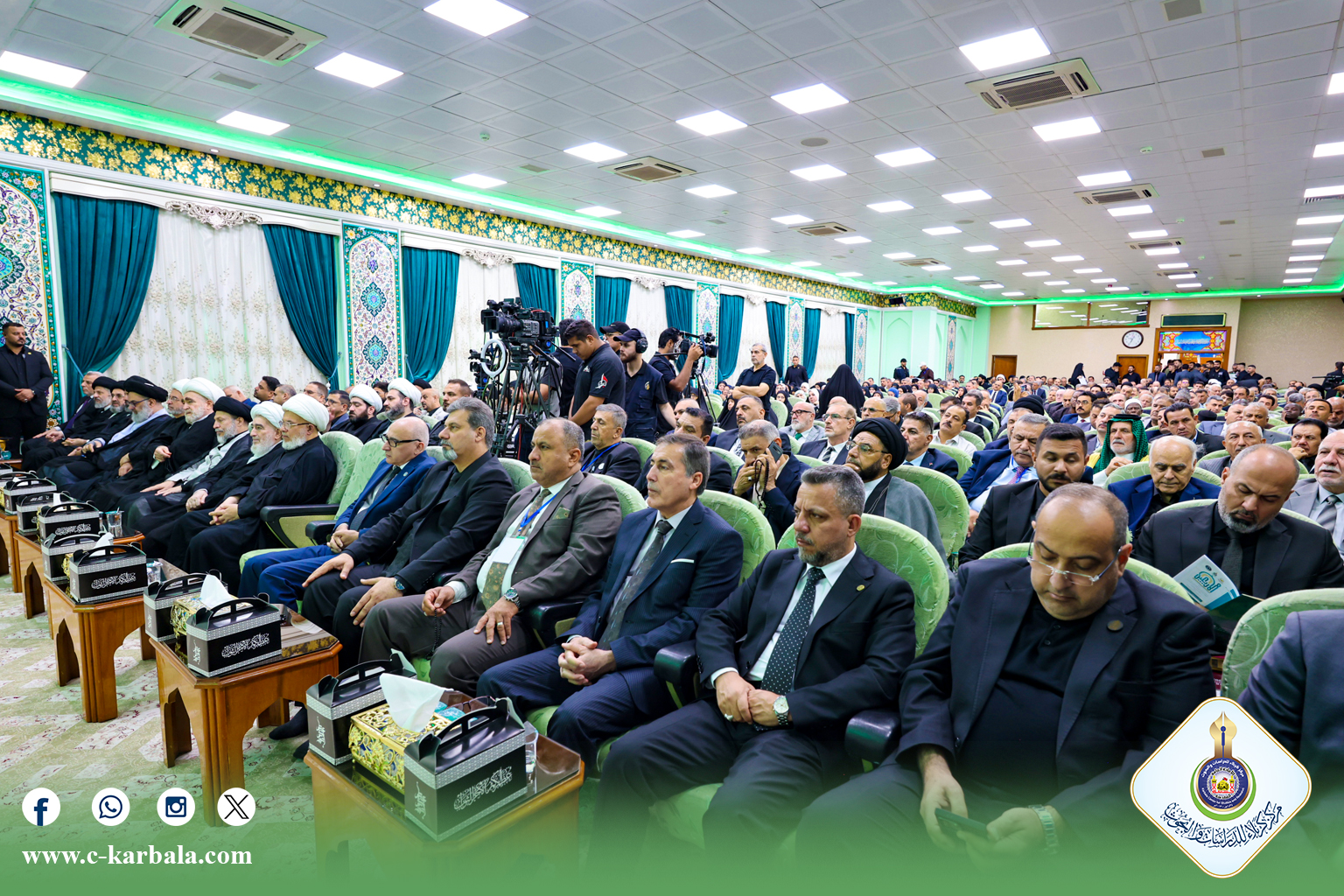 شبكة الإعلام العراقي: زيارة الأربعين حدث إنساني يعيد رسم صورة التعايش العالمي