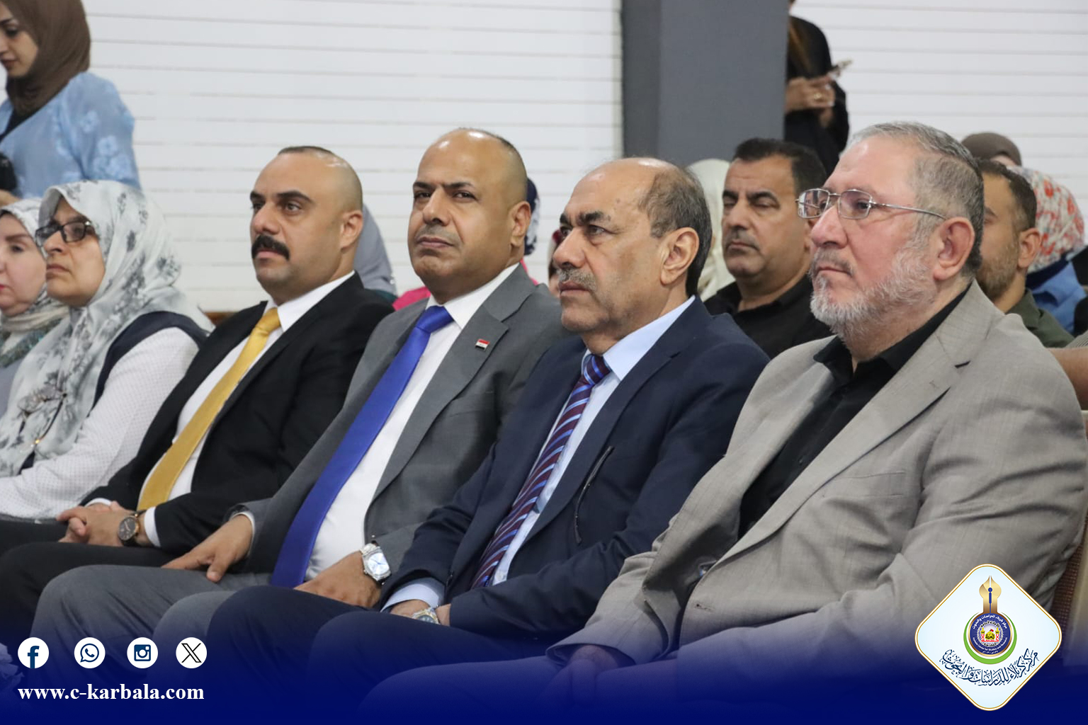 بحضور مركز كربلاء للدراسات والبحوث... وزارة الثقافة تحتفي بعالمية زيارة الأربعين في محاضرة علمية متخصصة