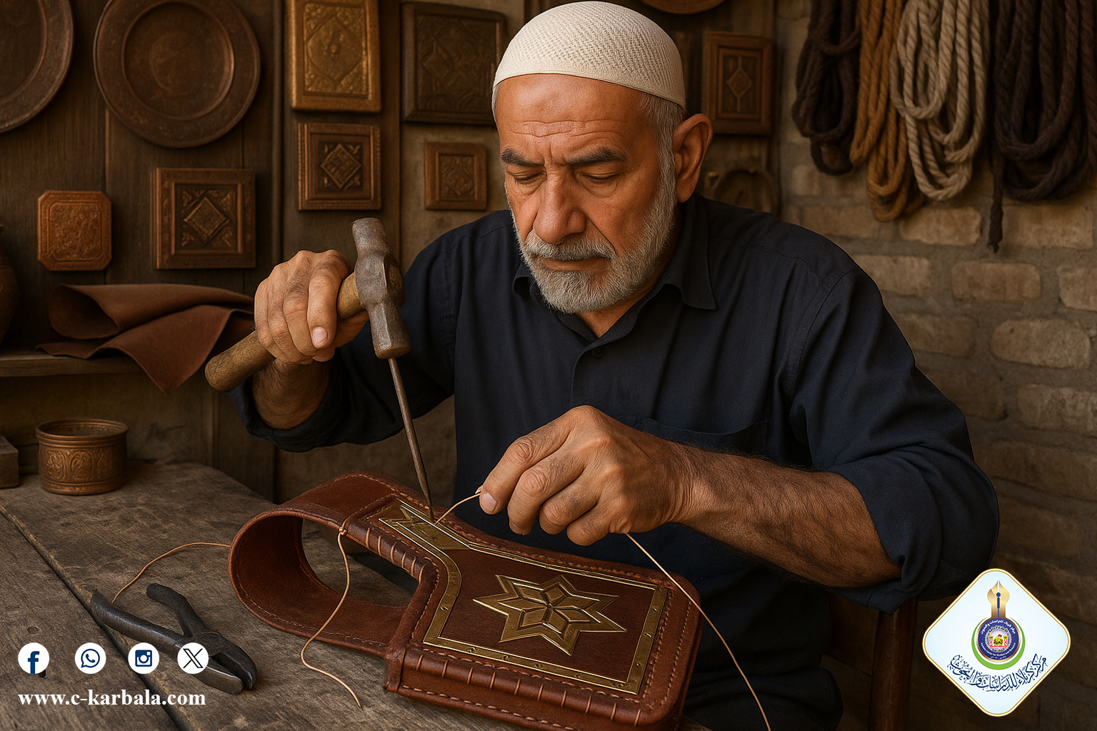 من رحم الحضارة إلى أيادي الحرفيين... كربلاء تحفظ سرّ الأصالة