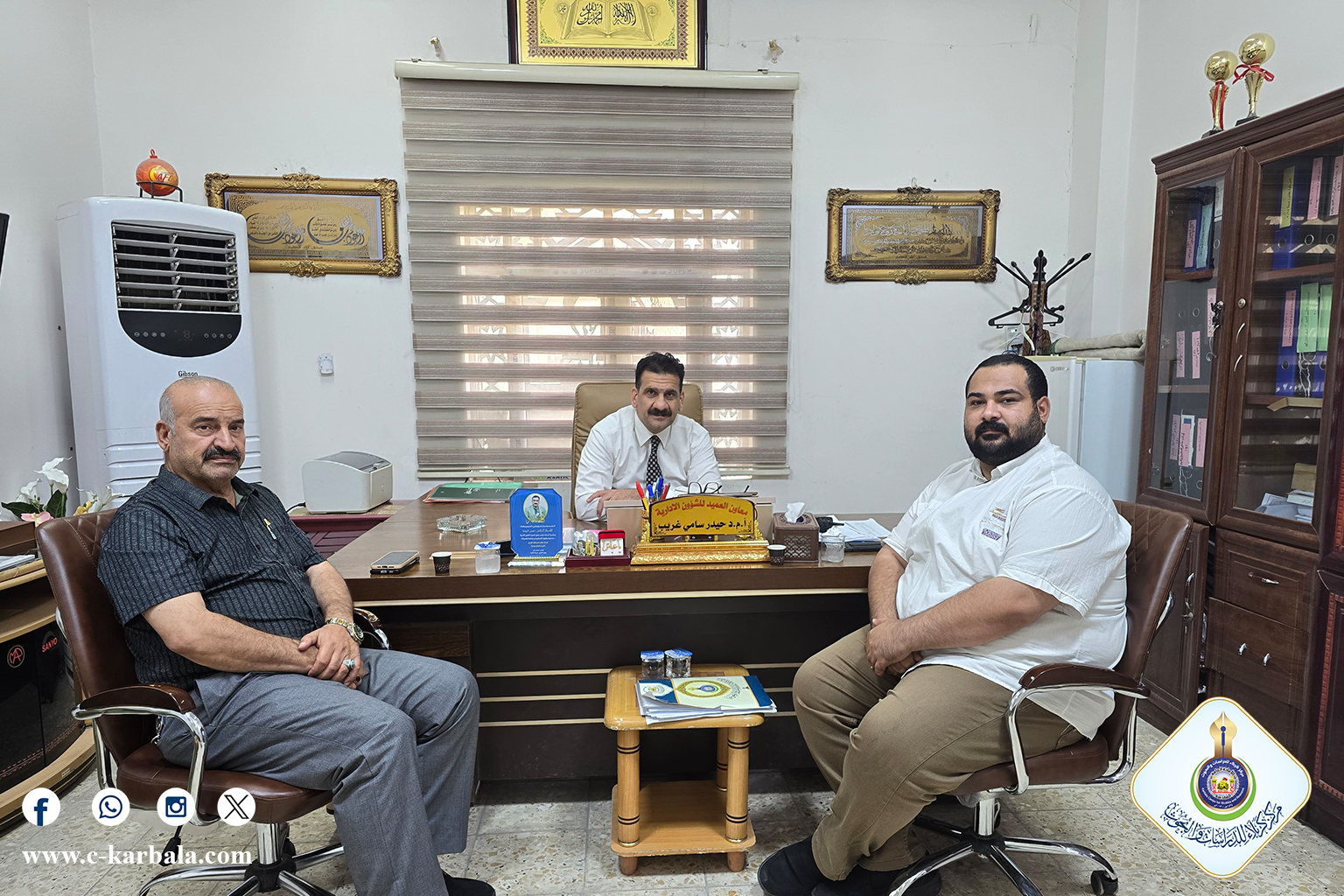 مركز كربلاء للدراسات والبحوث وكلية القانون يعززان التعاون العلمي بندوة عن المخدرات والمؤثرات العقلية